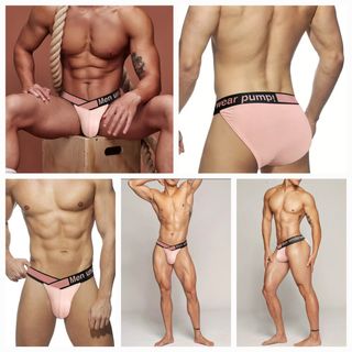 Slip pump! Men Underwear - Rosa