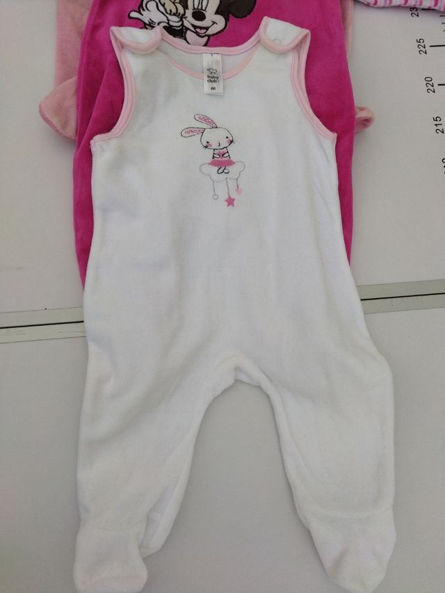 Pijamas bebé niña (3-6 meses) - 4uds