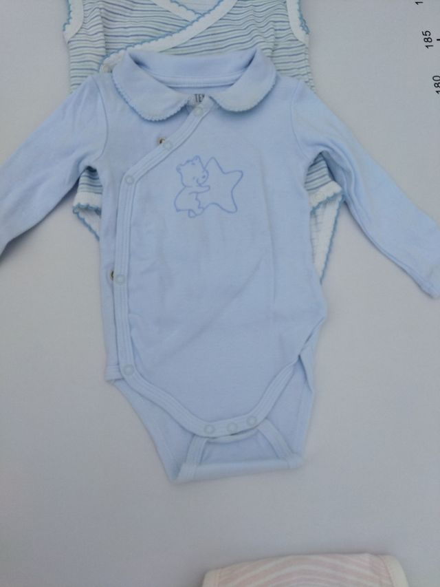 Bodys bebé (2-6 meses) - 4 uds.