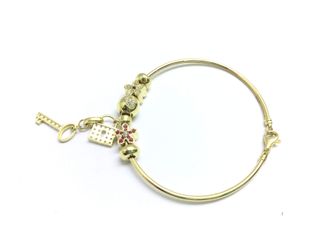 E1172644-5 Pulsera Oro 18K Con Circonita
