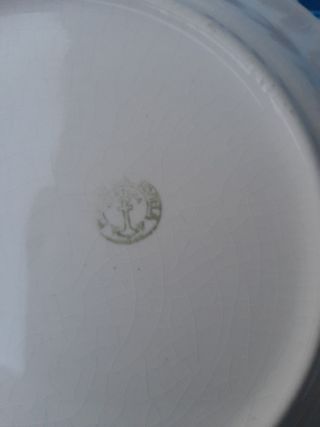 Plato Cartuja Sevilla - porcelana Años 50