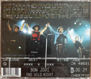 CD BON JOVI - ONE WILD NIGHT