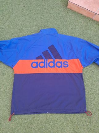 Chaqueta Cortavientos Adidas Vintage Y2K