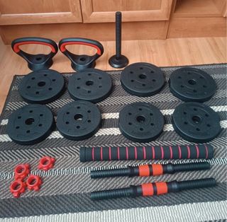 Kit pesas 30kg - mancuernas