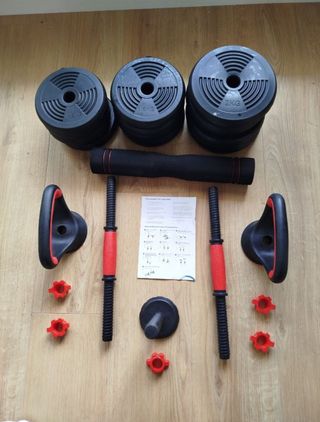Kit pesas 30kg - mancuernas