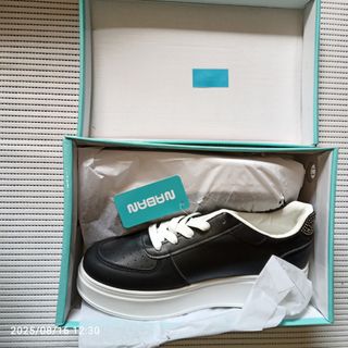 Sneakers platform donna nere