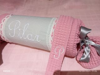 Conjunto bebé Pilar - Cuna, neceser, chupete