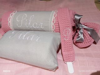 Conjunto bebé Pilar - Cuna, neceser, chupete