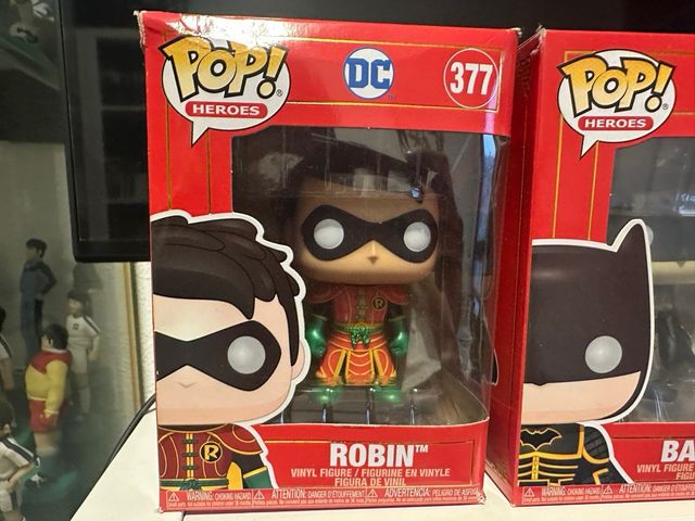 Funko Pop! Robin 377 & Batman 374 DC pack