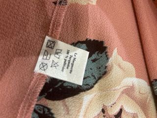 Kimono rosa estampado flores