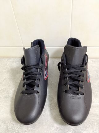 Scarpe calcio Off Side nere/rosse