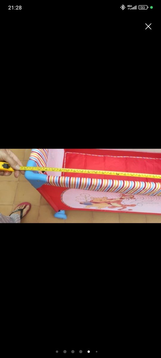 Cuna viaje Winnie the Pooh