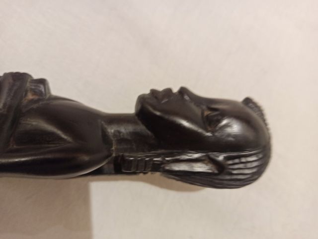 2 Figuras Artesanales Ébano Tanzanía