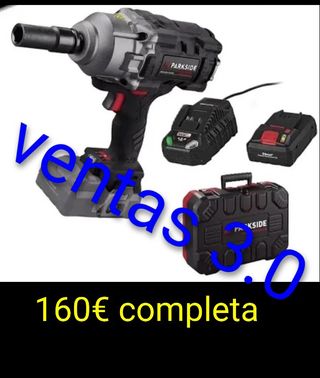 Llave de impacto Parkside 160€