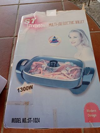 Plancha eléctrica para cocinar