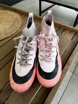 Botas Nike Jr. Mercurial Vapor - Rosa
