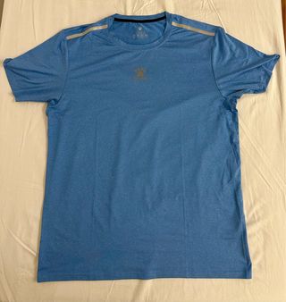 Polera Kelme XL/XXL azul deporte