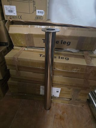 Gambe del tavolo allungabili in metallo da 70 cm a 1 metro