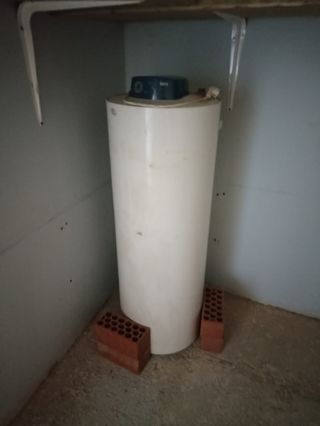 Termo agua eléctrico 100L - Blanco, Marca Fleck