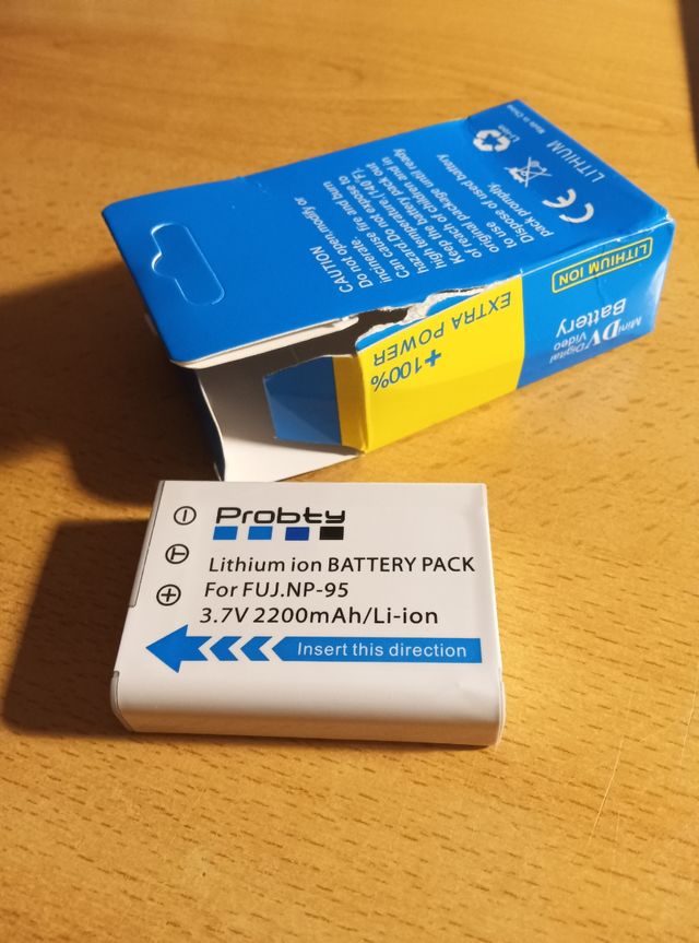 Batería Fujifilm NP-95 2 unidades