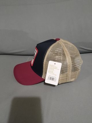 Gorra Trucker Gallo Rojo-Azul