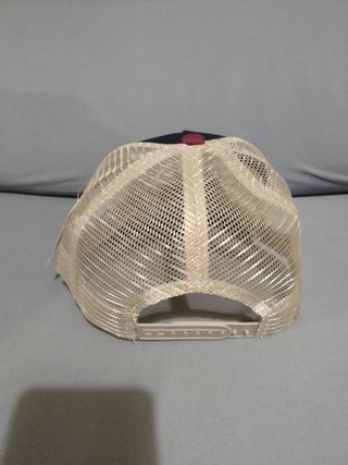 Gorra Trucker Gallo Rojo-Azul