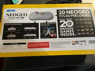 NEOGEO Arcade Stick Pro - 20 juegos