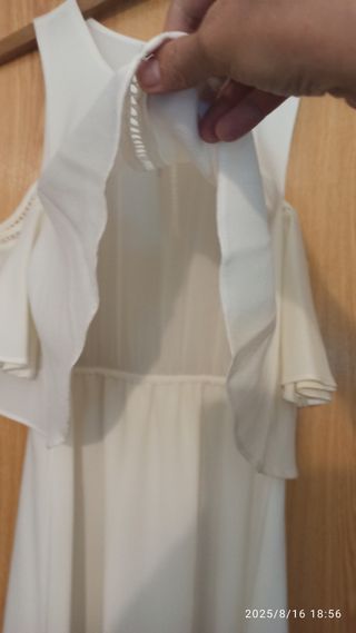 Vestido blanco delicado nuevo