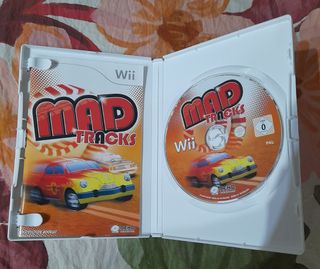 🇪🇦COMO NUEVO. Juego wii Mad Tracks PAL ESPAÑA 