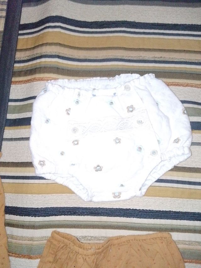 Vestido bebé niña - marrón claro