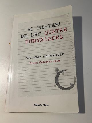 El misteri de les quatre punyalades: Premi Colu...
