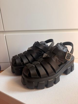 Sandalias Prada negras