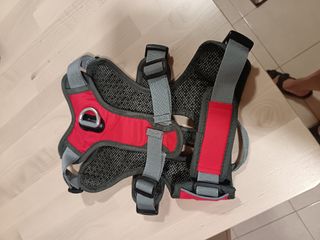 Arnés perro BROTHER CATDOG rojo-gris