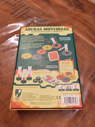 Arenas Movedizas juego de mesa