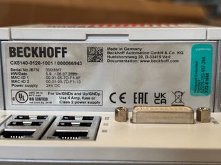 PLC Beckhoff CX5140-0120-1001 EK1110 CANopenEL6751