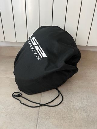Casco modular moto LS2 negro mate