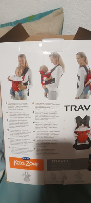 Mochila portabebés Jané Travel,utilizado 2 veces.