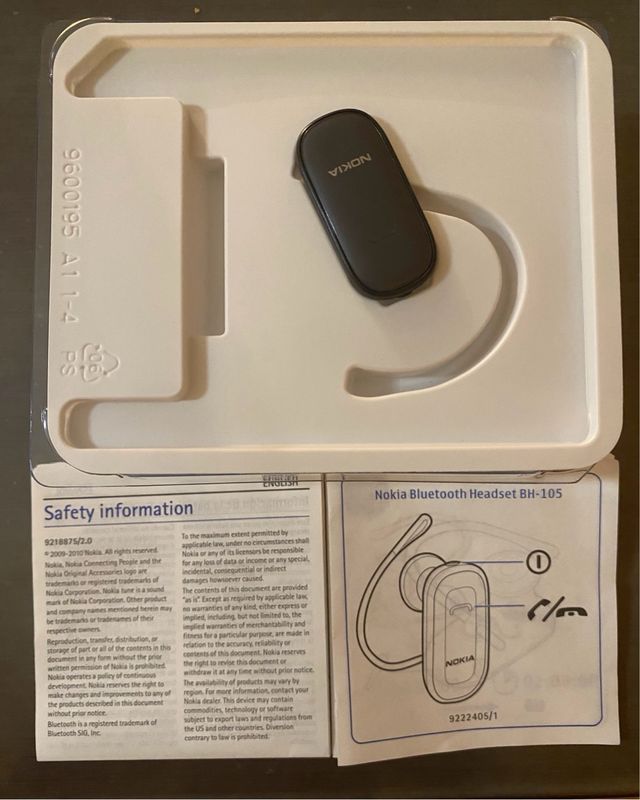 Auricular Bluetooth Nokia BH-105