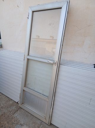 2 Puertas y 4 ventanas correderas aluminio 