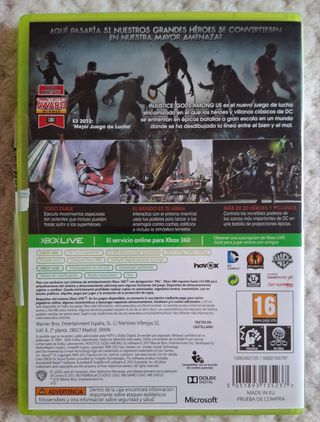 🇪🇸 Injustice Gods Among Us - Xbox 360