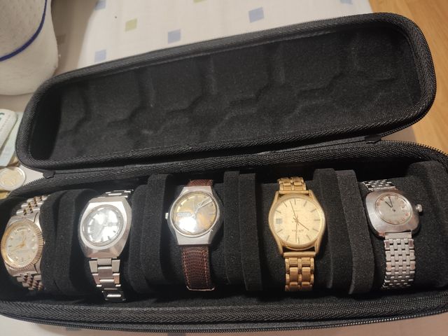 Lote 5 relojes vintage