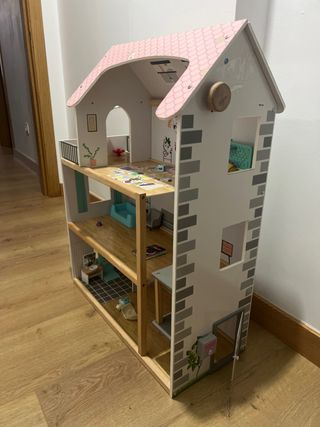 Casita Muñecas Madera - Juguete Infantil