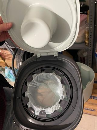 Contenedor pañales bebé