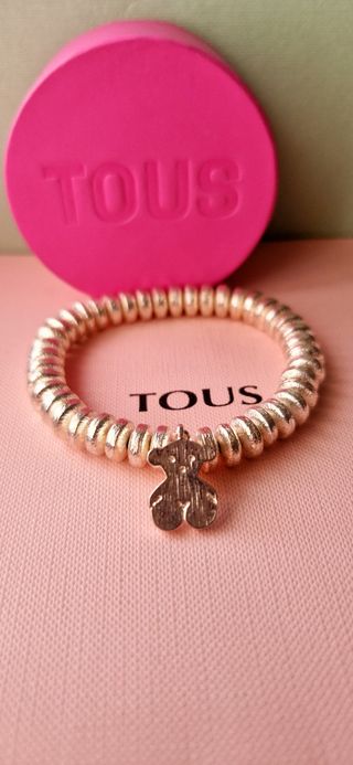 Pulsera Tous de plata.