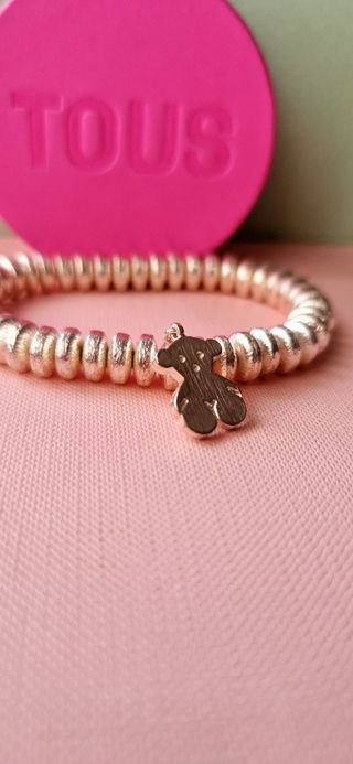Pulsera Tous de plata.