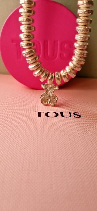 Pulsera Tous de plata.