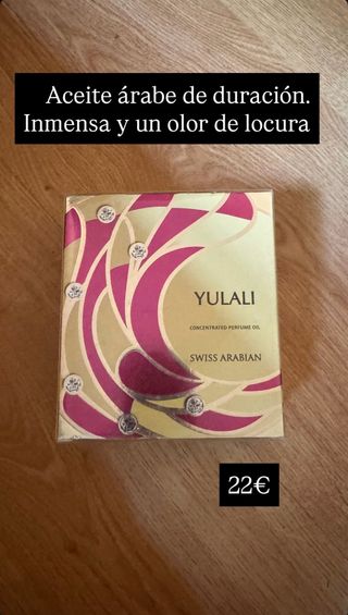 YULALI Perfume Oil - Swiss Arabian
