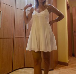 Vestido blanco Zara XS/S verano
