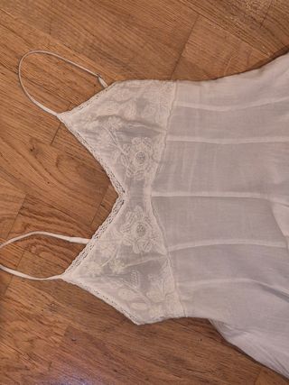 Vestido blanco Zara XS/S verano