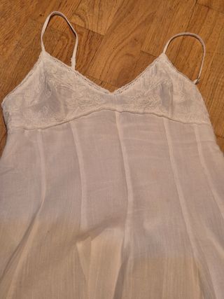 Vestido blanco Zara XS/S verano